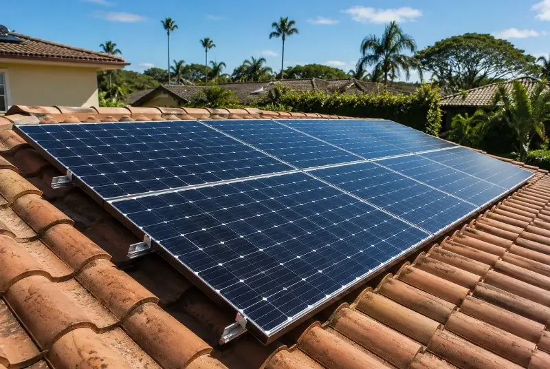 Installation de panneaux solaires à Billiers